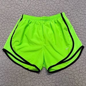 Nike Neon Green Athletic Shorts